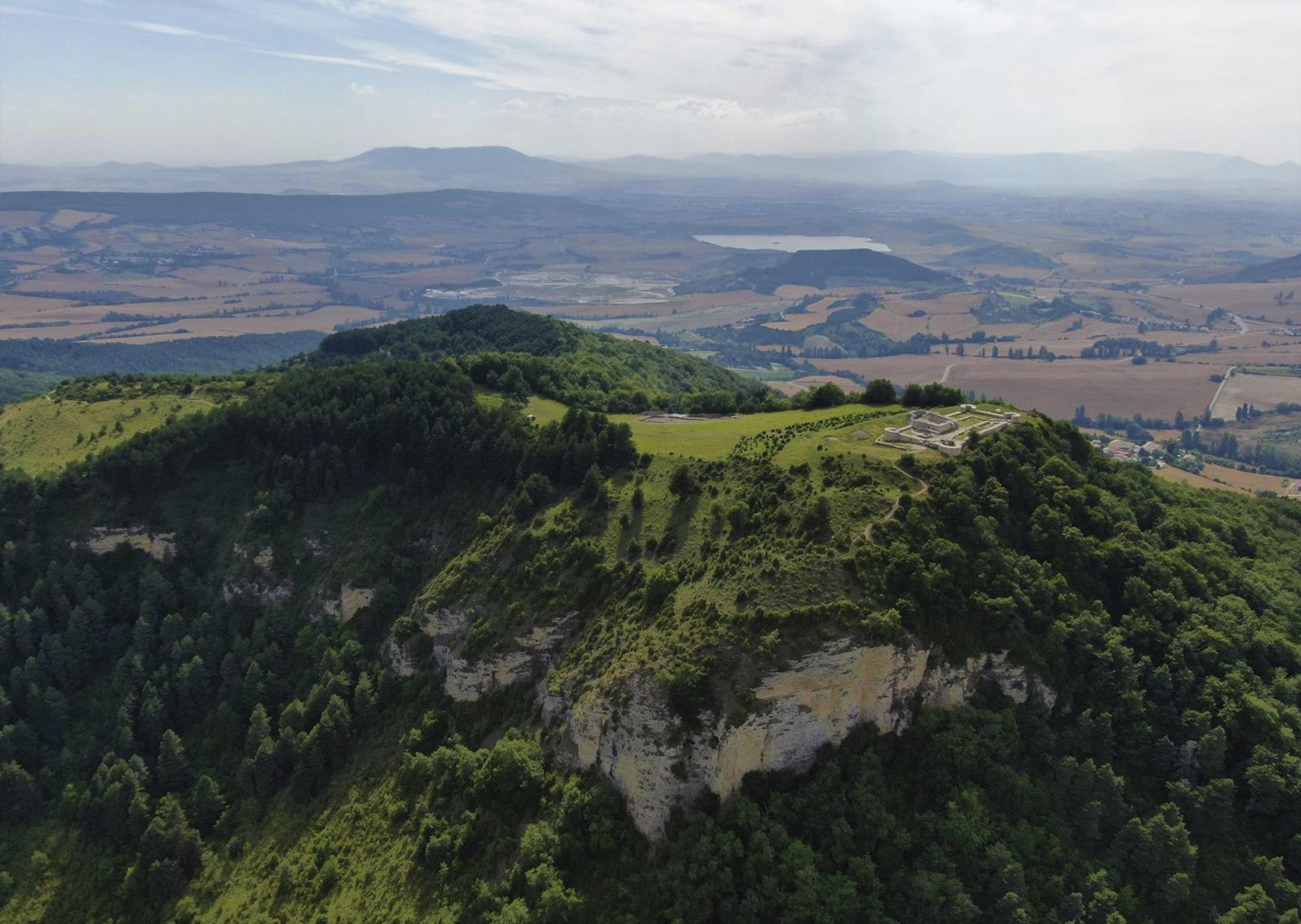 Yacimiento baskon de Irulegi en Navarra